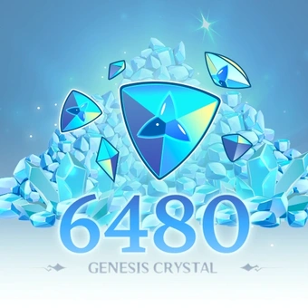6480+1600 Genesis Crystal | Genshin Impact
