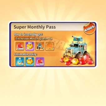 Super-Monatspass | Dark War Survival