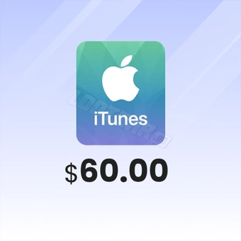 iTunes Gift Card US - 60 USD | iTunes Gift Card US
