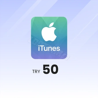 Apple Gift Card  50 TRY | بطاقة هدايا iTunes TR