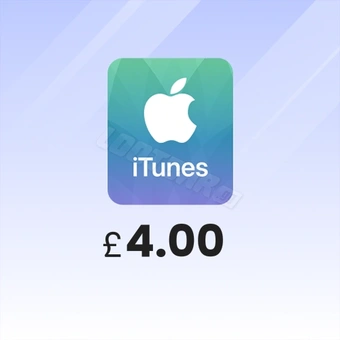 iTunes Gift Card 4 GBP | بطاقة هدايا iTunes المملكة المتحدة