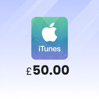 iTunes Gift Card 50 GBP | بطاقة هدايا iTunes المملكة المتحدة