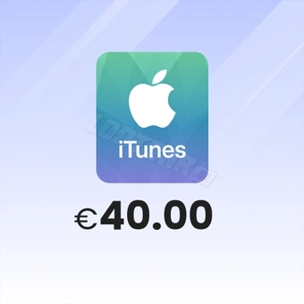 iTunes Gift Card 40 EUR | iTunes Gift Card FR