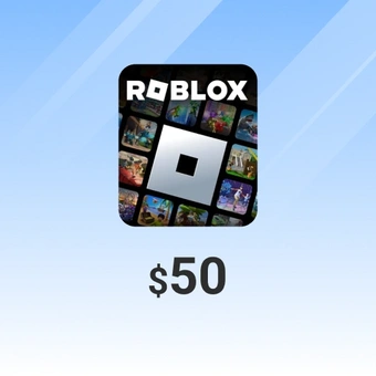بطاقة هدية روبلوكس 50 دولار أمريكي | بطاقة هدية Roblox (الولايات المتحدة)