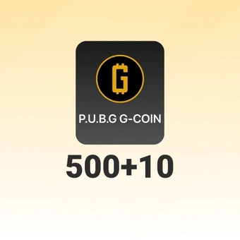 500+10 عملة G | PUBG G-Coin