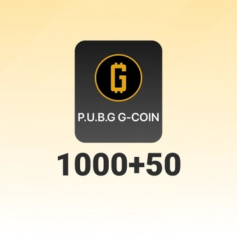 1000+50 عملة G | PUBG G-Coin