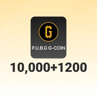 10000+1200 عملة G | PUBG G-Coin