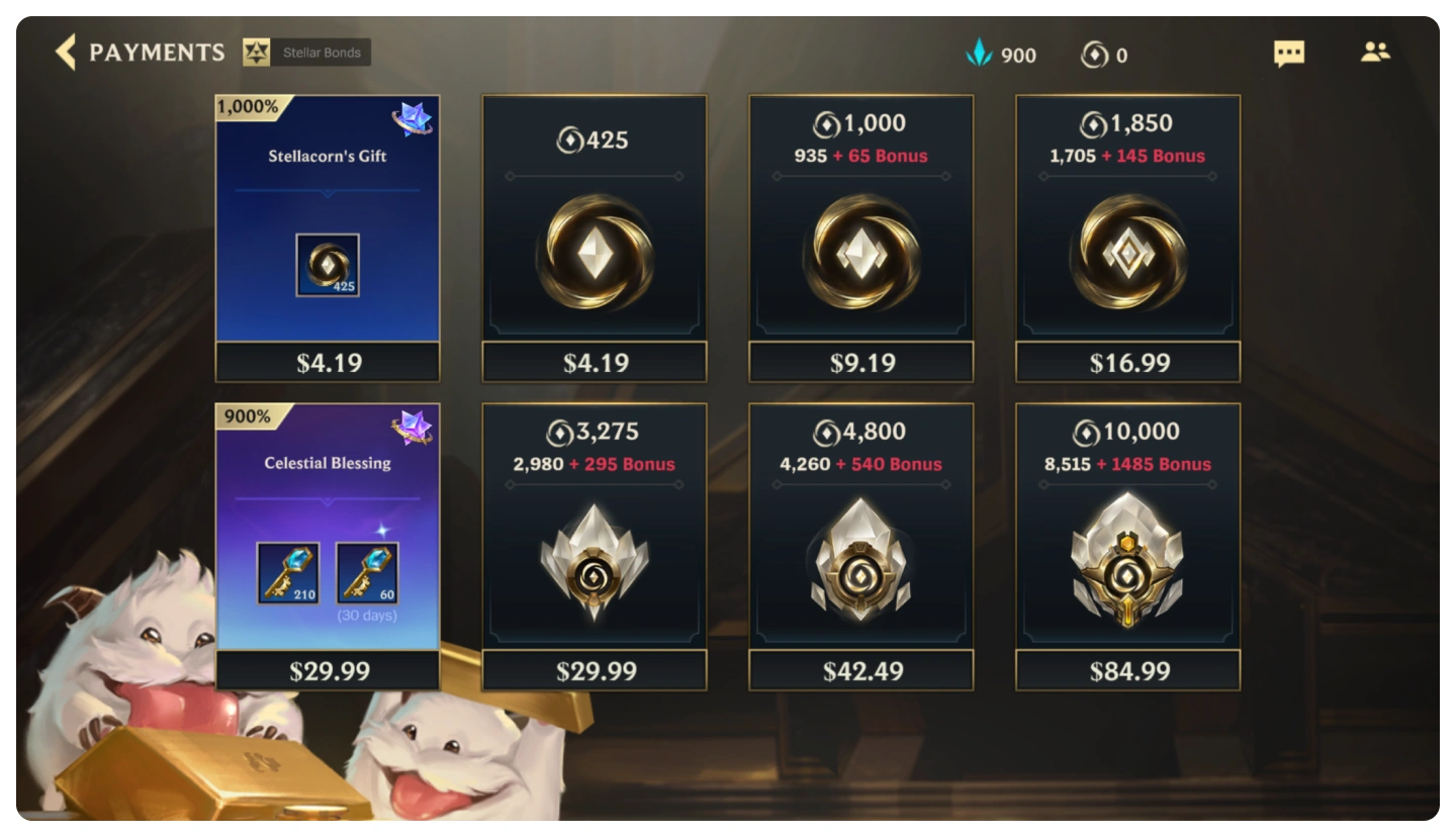 shop page