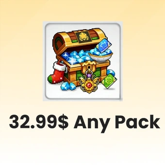 32.99$ أي حزمة | MapleStory:لعبة تقمص الأدوار الخاملة
