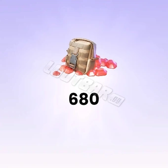 680 جوهرة | Top War: Battle Game