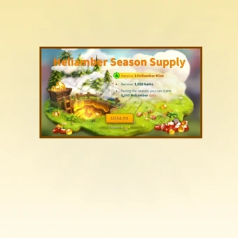 Heliamber Season Supply | Rise of Kingdoms
