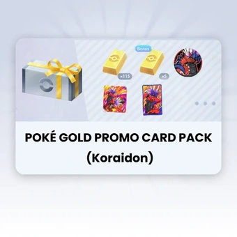 حزمة بطاقة ترويجية (Koraidon) | Pokémon TCG Pocket