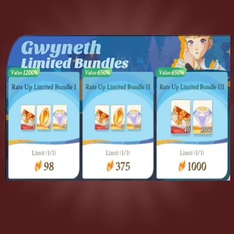 حزمة Gwyneth المحدودة | AFK Journey