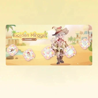 25 سحبة من Golden Mirage (Traveler) | Heartopia