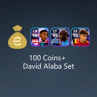 100 монет + стартовый набор: Давид Алаба | eFootball (PES)