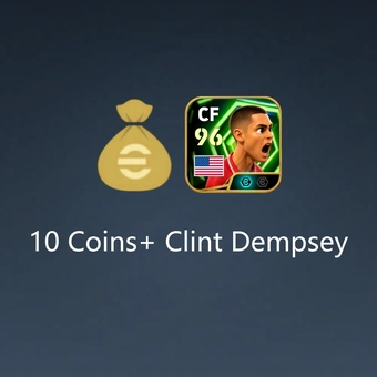 10 монет + стартовый набор: Клинт Демпси | eFootball (PES)