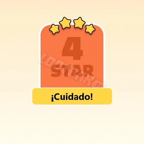 ¡Cuidado!
4 Stars Set17-2 | MONOPOLY GO!