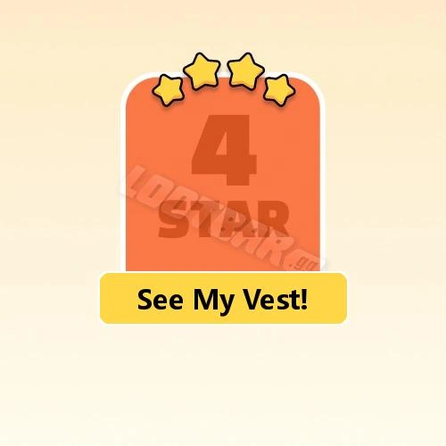 See My Vest!
4 Stars Set14-5 | MONOPOLY GO!