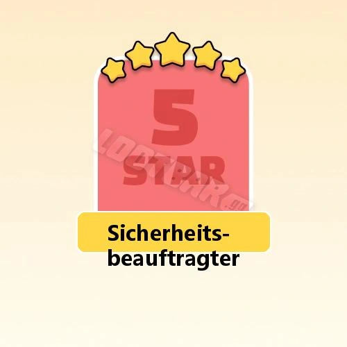 Sicherheits-
beauftragter
5 Stars Set19-4 | MONOPOLY GO!