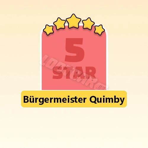 Bürgermeister Quimby
5 Stars Set20-3 | MONOPOLY GO!