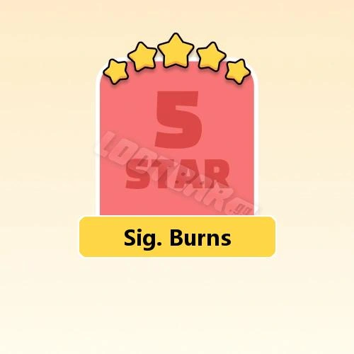 Sig. Burns
5 Stars Set20-5 | MONOPOLY GO!