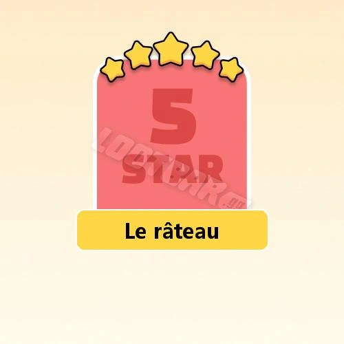 Le râteau
5 Stars Set21-3 | MONOPOLY GO!