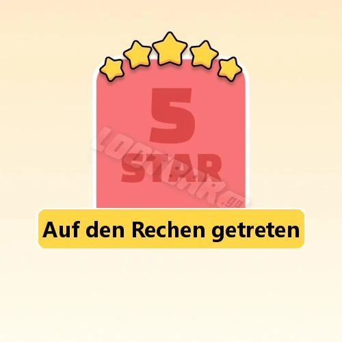 Auf den Rechen getreten
5 Stars Set21-3 | MONOPOLY GO!