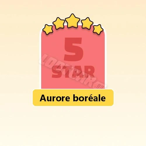 Aurore boréale
5 Stars Set15-8 | MONOPOLY GO!