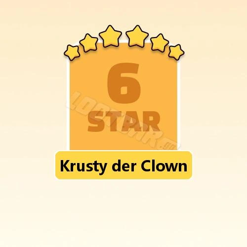 Krusty der Clown
6 Stars Set20-9 | MONOPOLY GO!