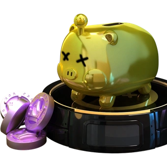 Shiny Coin Jar | حفلة Eggy