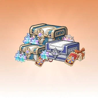Wheel Ticket Truhe All-In-One Paket | Sword x Staff
