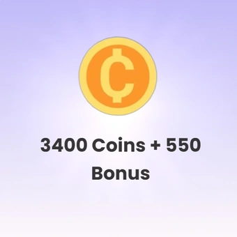 3400 Coins + 550 Bonus | StarMaker