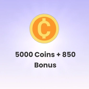 5000 Coins + 850 Bonus | StarMaker