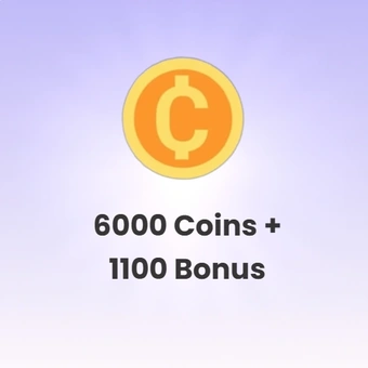 6000 Coins + 1100 Bonus | StarMaker