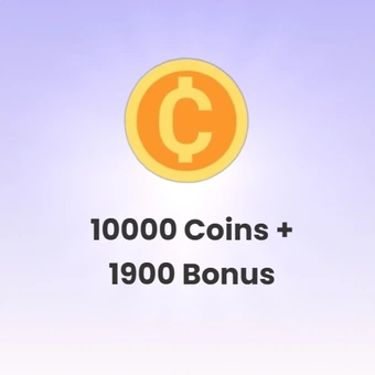 10000 Coins + 1900 Bonus | StarMaker