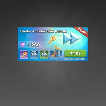 Castle Acceleration Bundle | Kingdom Fall: Zombie Defense