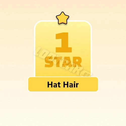 Hat Hair
1 Stars Set01-1 | MONOPOLY GO!