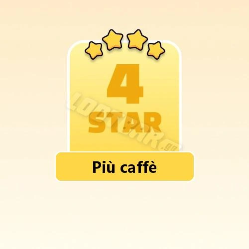 Più caffè
4 Stars Set16-6 | MONOPOLY GO!