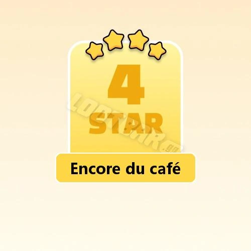 Encore du café
4 Stars Set16-6 | MONOPOLY GO!