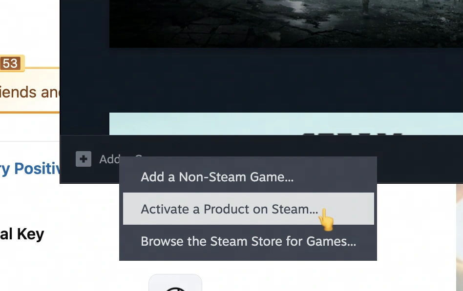 Directly purchase-activate a product on steam