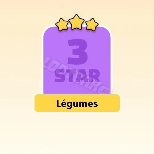 Légumes
3 Stars Set11-5 | MONOPOLY GO!