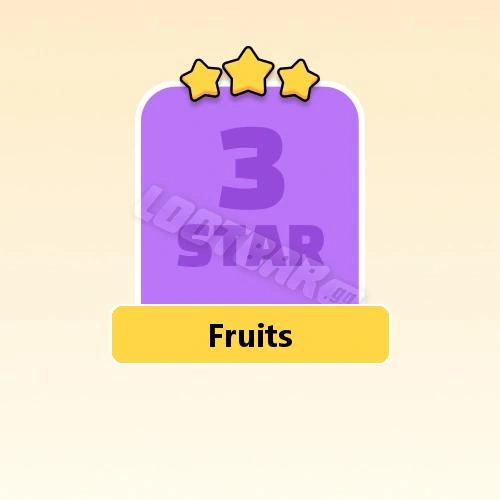 Fruits
3 Stars Set11-6 | MONOPOLY GO!
