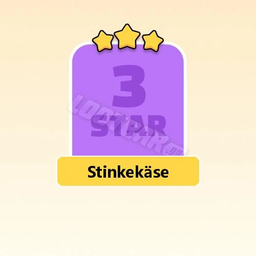 Stinkekäse
3 Stars Set10-6 | MONOPOLY GO!