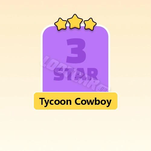 Tycoon Cowboy
3 Stars Set10-9 | MONOPOLY GO!