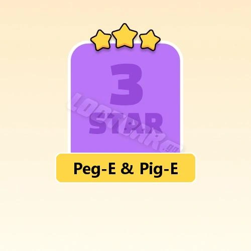 Peg-E & Pig-E
3 Stars Set09-4 | MONOPOLY GO!