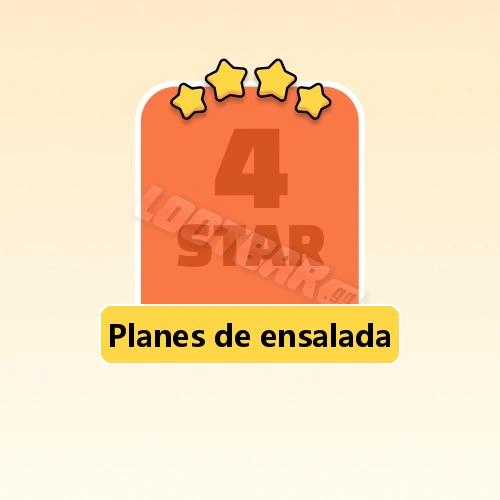 Planes de ensalada
4 Stars Set17-1 | MONOPOLY GO!