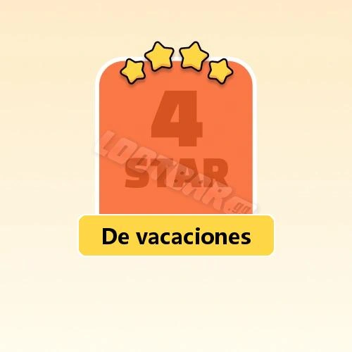 De vacaciones
4 Stars Set18-2 | MONOPOLY GO!