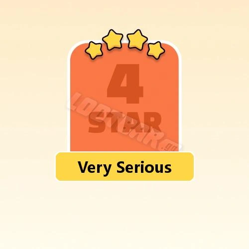 Very Serious
4 Stars Set15-4 | MONOPOLY GO!