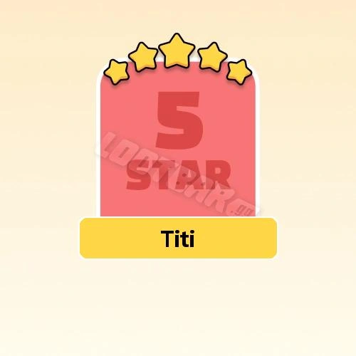 Titi
5 Stars Set21-4 | MONOPOLY GO!