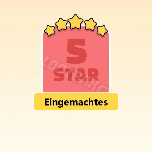 Eingemachtes
5 Stars Set17-7 | MONOPOLY GO!
